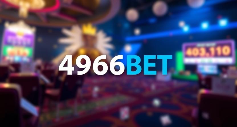 4966BET casino online gaming interface