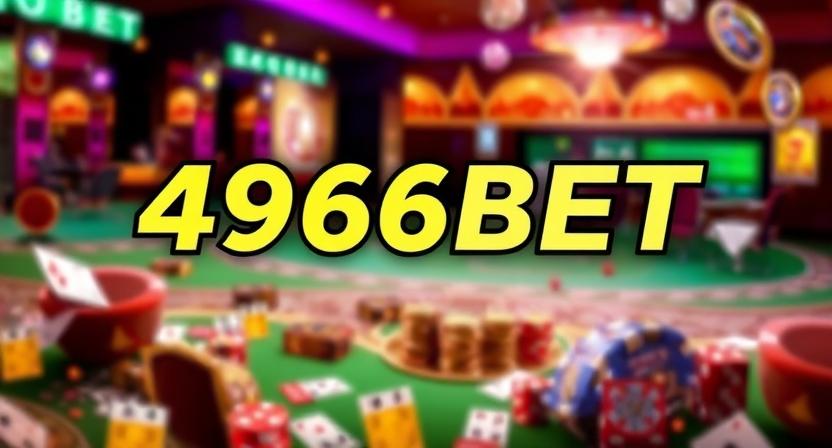 Live dealer streaming tables on 4966BET casino